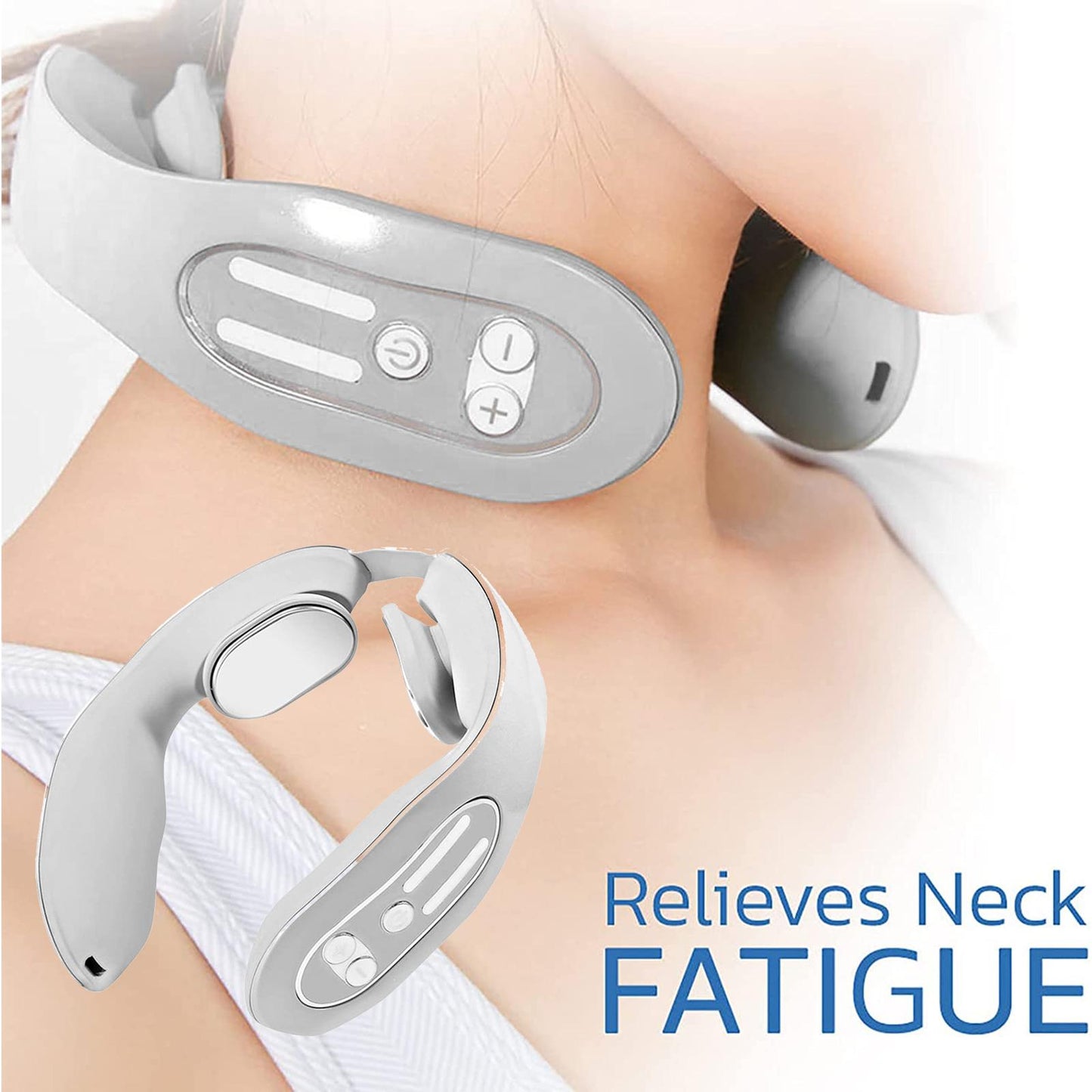 Masajeador de Cuello Ultra-Ligero y Recargable